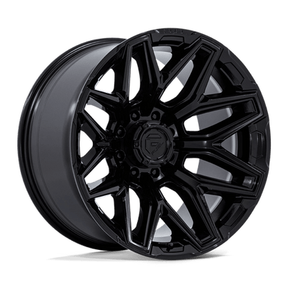Fuel 1PC | FLUX | 22.0x10.00 | 8X180 | -18 | GLOSS BLACK