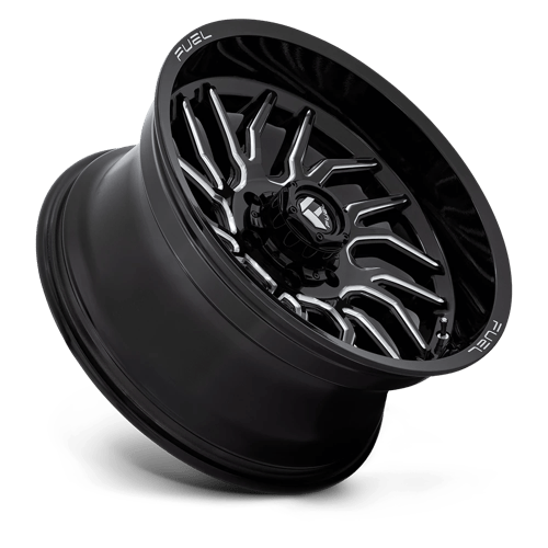 Fuel 1PC | D807 HURRICANE | 20.0x10.00 | 6X139.7 | -18 | GLOSS BLACK MILLED
