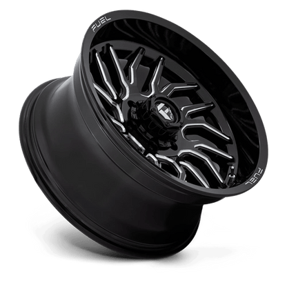 Fuel 1PC | D807 HURRICANE | 20.0x10.00 | 6X139.7 | -18 | GLOSS BLACK MILLED