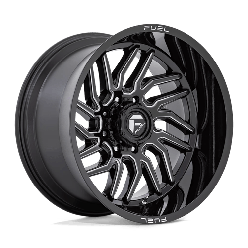 Fuel 1PC | D807 HURRICANE | 20.0x9.00 | 5X150 | 20 | GLOSS BLACK MILLED