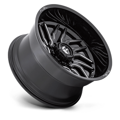 Fuel 1PC | D807 HURRICANE | 20.0x9.00 | 5X150 | 20 | GLOSS BLACK MILLED