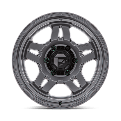 Fuel 1PC | D801 OXIDE | 17.0x8.50 | 6X139.7 | 1 | MATTE GUNMETAL