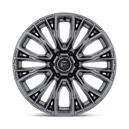 Fuel 1PC | D848 REBAR | 20.0x10.00 | 6X139.7 | -18 | MATTE GUNMETAL
