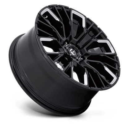 Fuel 1PC | D849 REBAR | 20.0x9.00 | 6X139.7 | 20 | GLOSS BLACK MILLED