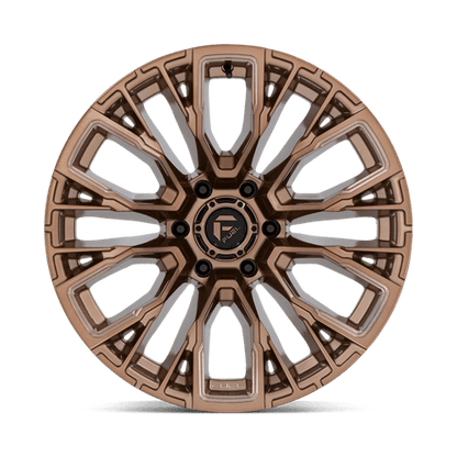 Fuel 1PC | D850 REBAR | 17.0x9.00 | 6X135 | 1 | PLATINUM BRONZE MILLED
