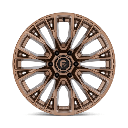 Fuel 1PC | D850 REBAR | 20.0x9.00 | 6X135 | 20 | PLATINUM BRONZE MILLED