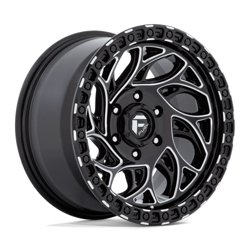 Fuel 1PC | D840 RUNNER OR | 18.0x9.00 | 6X135 | -12 | GLOSS BLACK MILLED