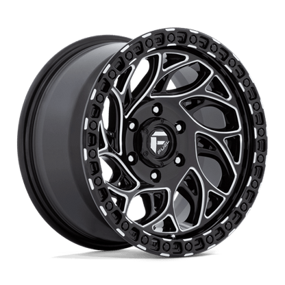 Fuel 1PC | D840 RUNNER OR | 17.0x9.00 | 5X139.7 | 1 | GLOSS BLACK MILLED
