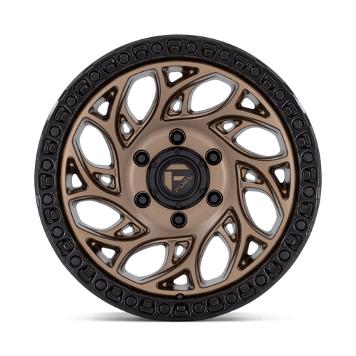 Fuel 1PC | D841 RUNNER OR | 17.0x9.00 | 6X135 | 1 | BRONZE W/ BLACK RING