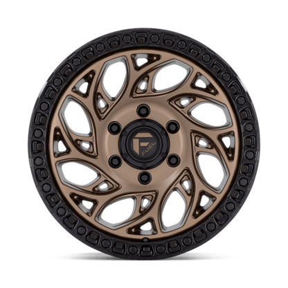 Fuel 1PC | D841 RUNNER OR | 20.0x9.00 | 5X127 | 1 | BRONZE W/ BLACK RING