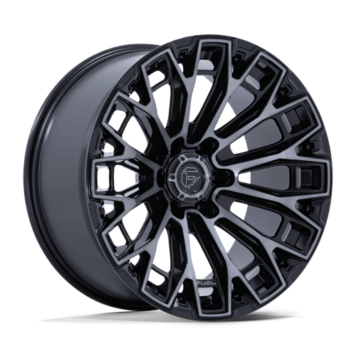 Fuel 1PC | FC882 TRAX | 18.0x9.00 | 6X139.7 | 1 | GLOSS BLACK MACHINED FACE DTCC