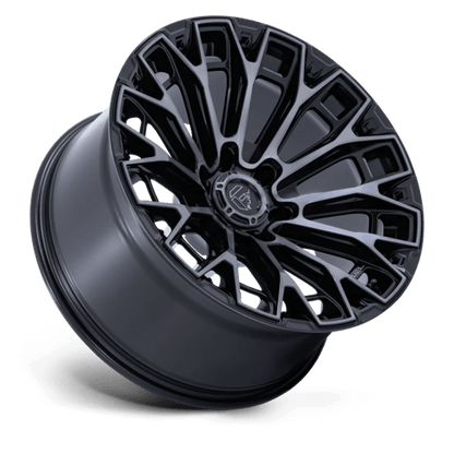 Fuel 1PC | FC882 TRAX | 17.0x9.00 | 6X135 | 1 | GLOSS BLACK MACHINED FACE DTCC