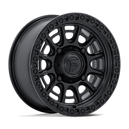 Fuel UTV | FV832 CYCLE UTV | 15.0x7.00 | 4X110 | 10 | MATTE BLACK W/ GLOSS BLACK LIP