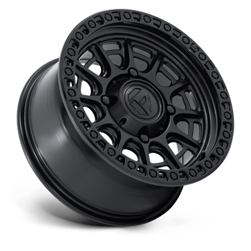 Fuel UTV | FV832 CYCLE UTV | 15.0x7.00 | 4X110 | 10 | MATTE BLACK W/ GLOSS BLACK LIP
