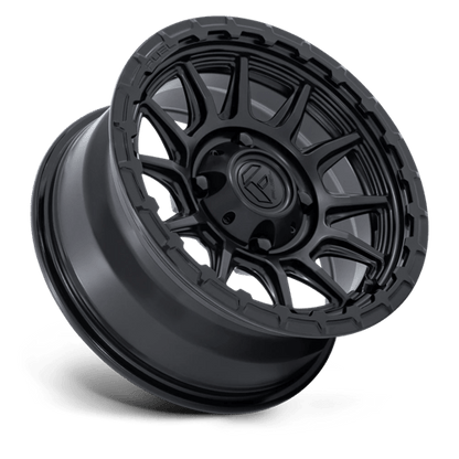 Fuel UTV | FV866 PISTON UTV | 15.0x7.00 | 4X156 | 10 | MATTE BLACK W/ GLOSS BLACK LIP