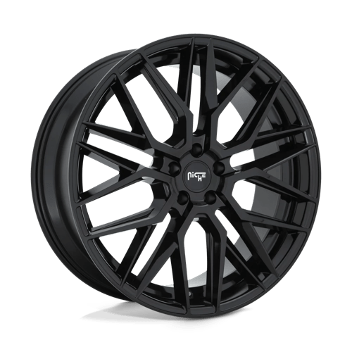 Niche 1PC | M224 GAMMA | 24.0x10.00 | 5X130 | 35 | GLOSS BLACK