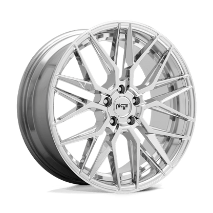 Niche 1PC | M249 GAMMA | 20.0x9.00 | 5X114.3 | 35 | CHROME