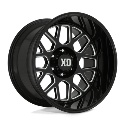 XD | XD849 GRENADE II | 20.0x10.00 | 6X139.7 | -18 | GLOSS BLACK MILLED