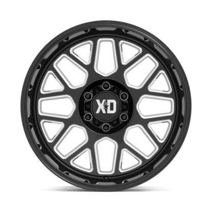 XD | XD849 GRENADE II | 20.0x9.00 | 6X135 | 0 | GLOSS BLACK MILLED