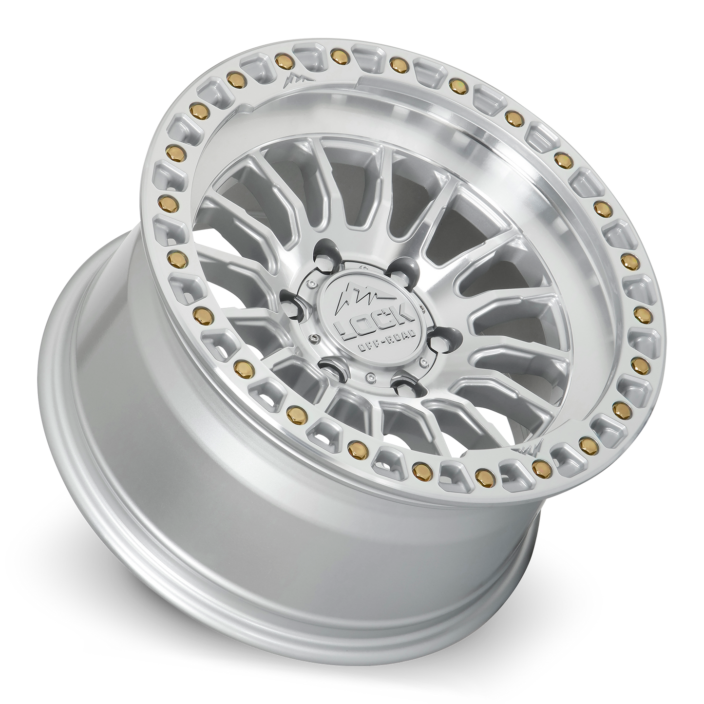 GRIT | 17X8.5 | 6X139.7 | +25 | MACHINE WITH CLEAR COAT | GRIT-78569MC25