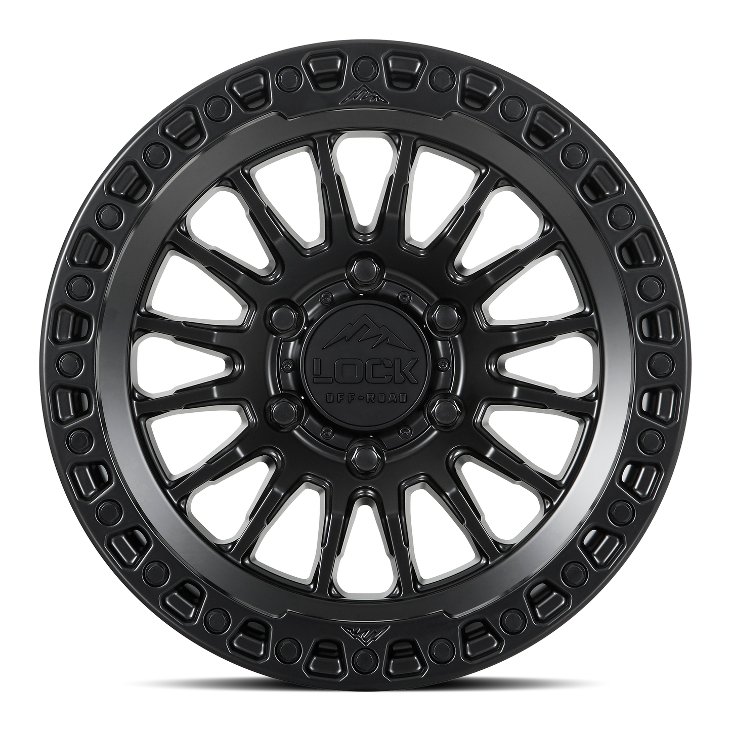GRIT | 17X9 | 6X135 | +1 | MATTE BLACK W MATTE BLACK RING | GRIT-7963MB