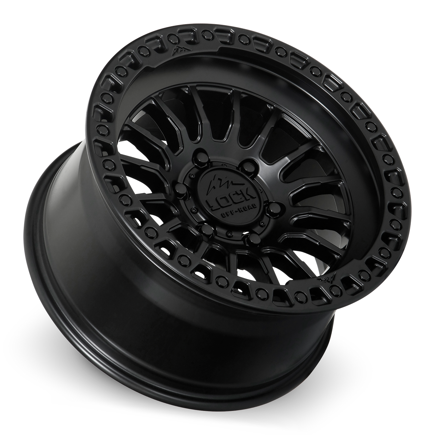 GRIT | 17X9 | 6X135 | +1 | MATTE BLACK W MATTE BLACK RING | GRIT-7963MB