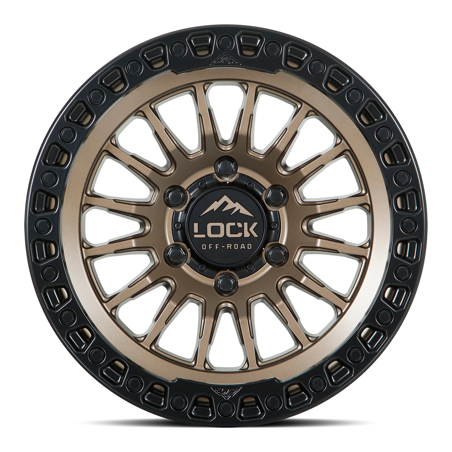 GRIT | 17X8.5 | 6X135 | +25 | MATTE BRONZE W MATTE BLACK RING | GRIT-78563MRMBR25