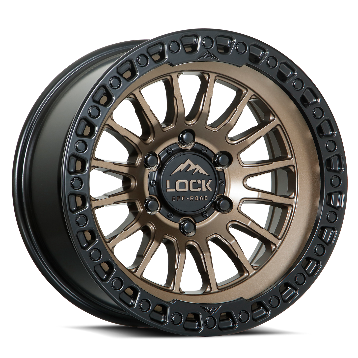 GRIT | 17X8.5 | 6X135 | +25 | MATTE BRONZE W MATTE BLACK RING | GRIT-78563MRMBR25