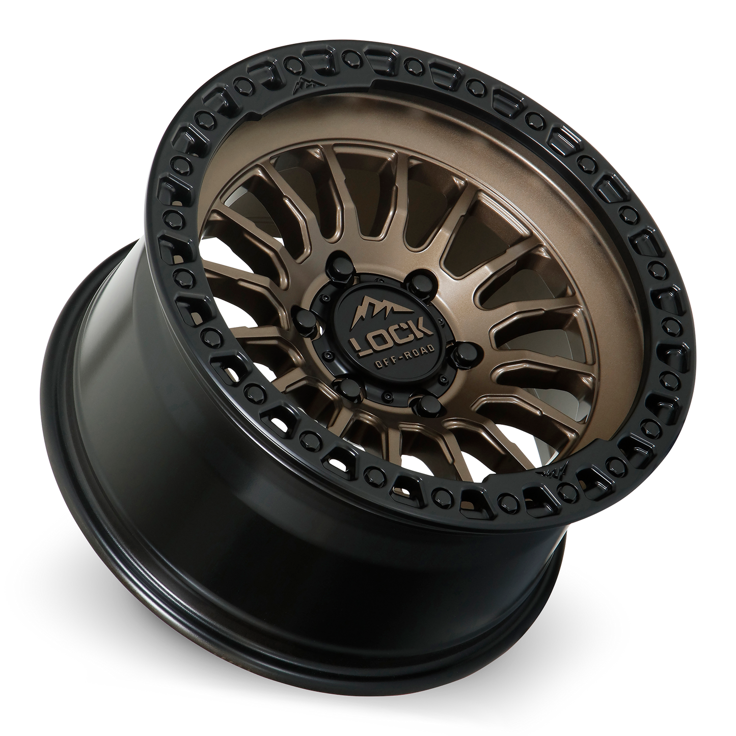 GRIT | 17X8.5 | 6X135 | +25 | MATTE BRONZE W MATTE BLACK RING | GRIT-78563MRMBR25