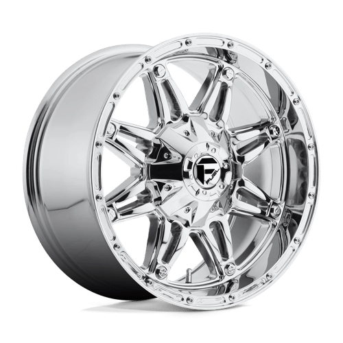 Fuel 1PC | D530 HOSTAGE | 18.0x9.00 | 6X135/6X139.7 | -12 | CHROME PLATED