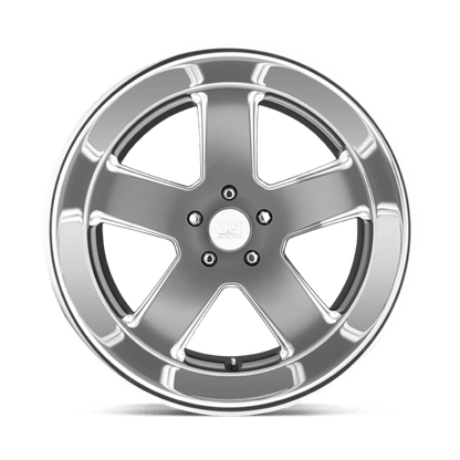US Mag 1PC | U118 HUSTLER | 22.0x11.00 | 5X127 | 18 | MATTE GUN METAL
