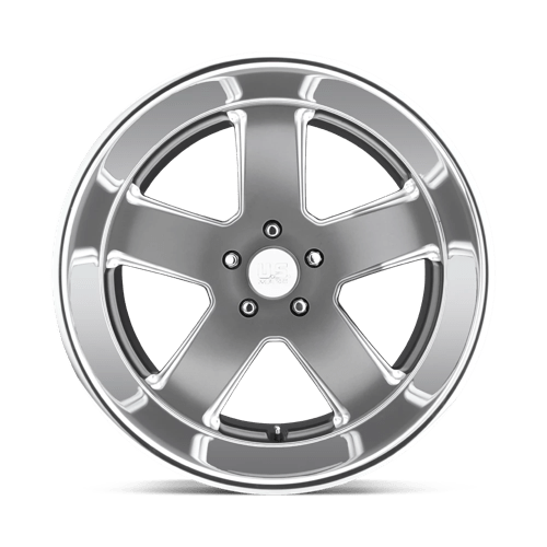 US Mag 1PC | U118 HUSTLER | 20.0x9.50 | 5X127 | 1 | MATTE GUN METAL