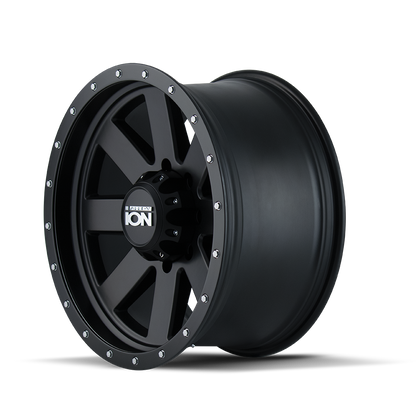 ION 134 MATTE BLACK | 17x8.5 | 6-139.7 | -6mm | 134-7883MB6