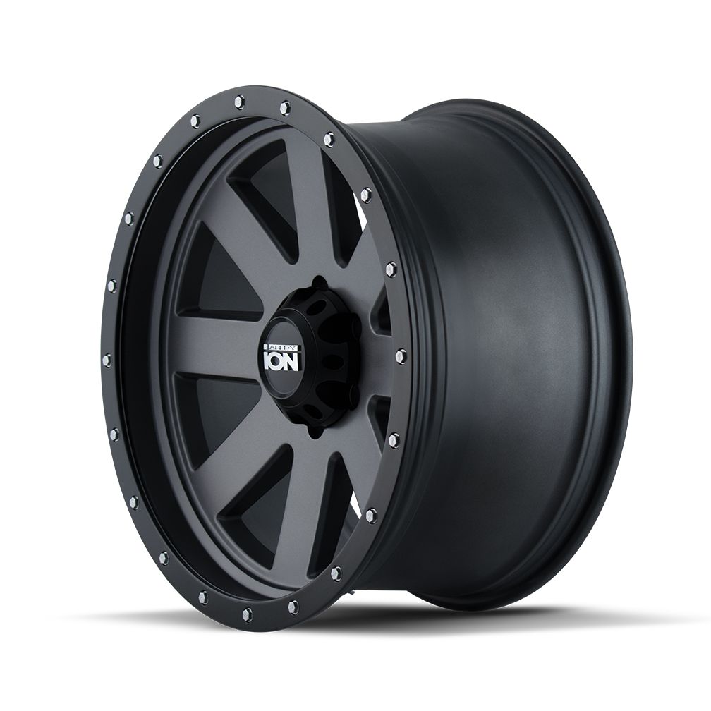 ION 134 MATTE GUNMETAL | 18x10 | 6-139.7 | -19mm | 134-8183MG