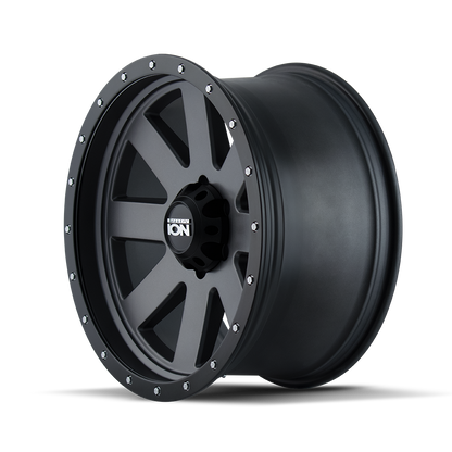 ION 134 MATTE GUNMETAL | 20x10 | 6-139.7 | -19mm | 134-2183MG