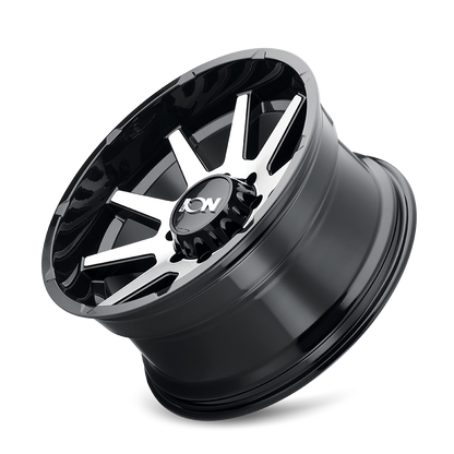 ION 143 GLOSS BLACK MACHINED | 17x9 | 8-170 | -12mm | 143-7970BM