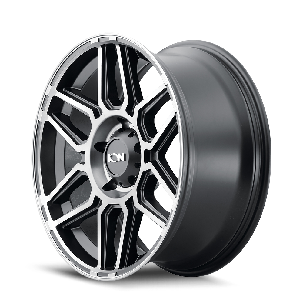 ION 146 MATTE BLACK MACHINED WITH DARK | 20x10 | 6-135 | -19mm | 146-2136TM19