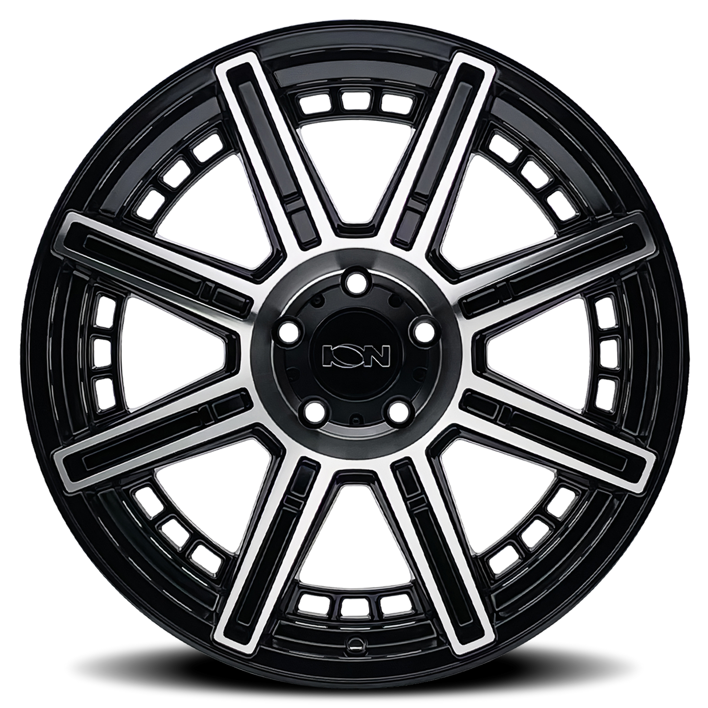 ION 149 GLOSS BLACK MACHINED | 20x10 | 5-127 | -24mm | 149-2173B