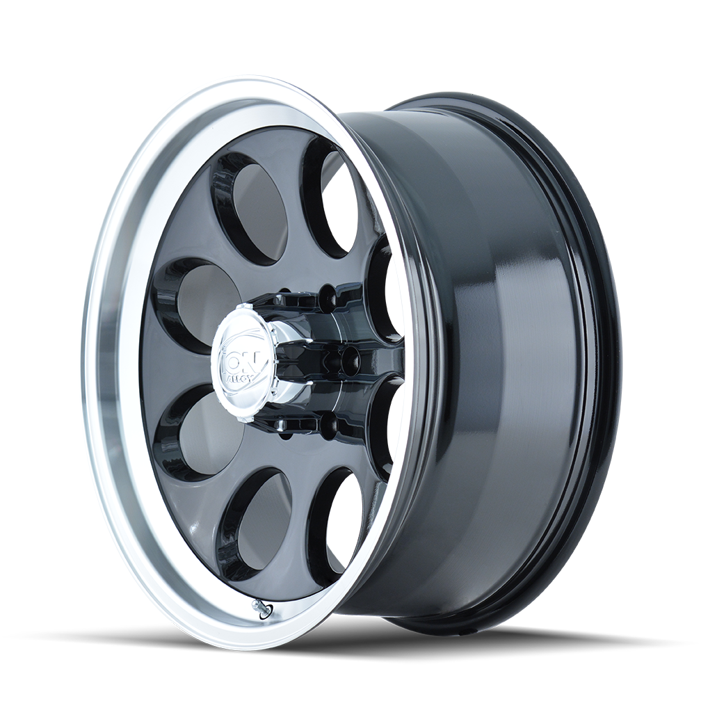 ION 171 GLOSS BLACK MACHINED | 16x8 | 5-114.3 | -5mm | 171-6865B