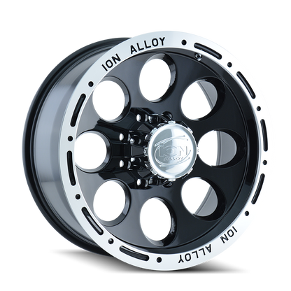 しおん ION 174 GLOSS BLACK MACHINED | 17x9 | 8-165.1 | mm | 174-7981B