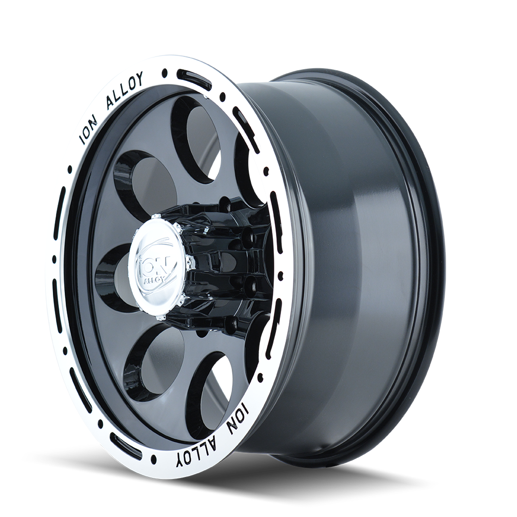ION 174 GLOSS BLACK MACHINED | 15x8 | 5-127 | -27mm | 174-5873B