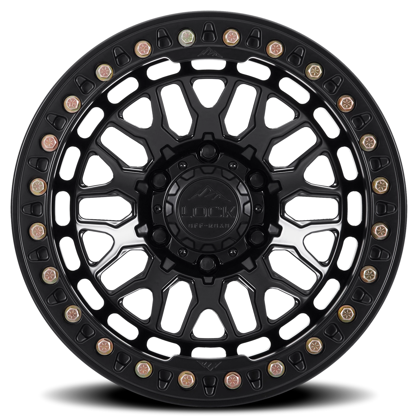INVADER FORGED BEADLOCK | 17X9 | 5X127 | +25 | MATTE BLACK W MATTE BLACK FORGED | INVADER-7957MB25F - Image 3
