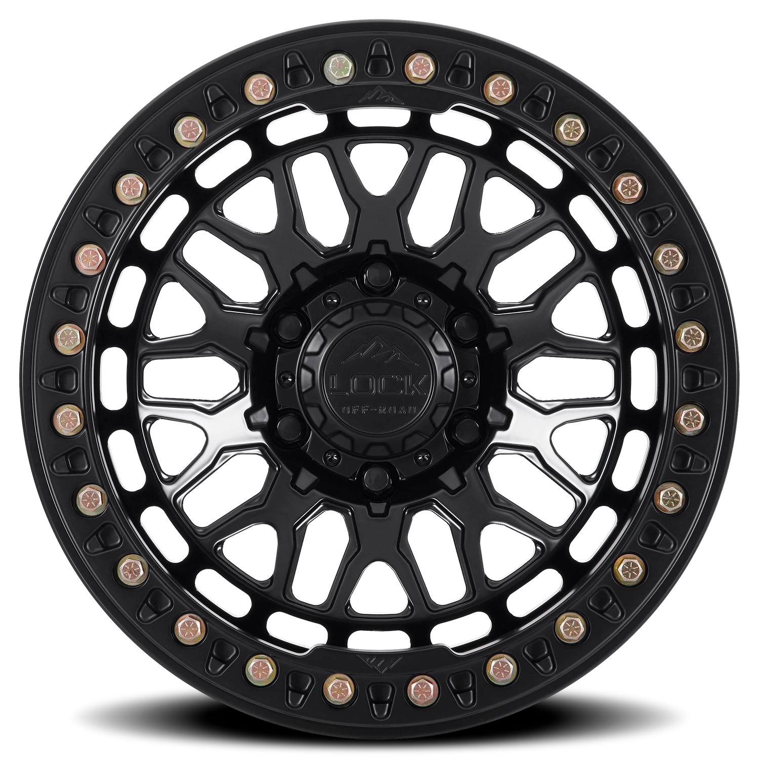 INVADER FORGED BEADLOCK | 17X9 | 5X127 | +25 | MATTE BLACK W MATTE BLACK FORGED | INVADER-7957MB25F - Image 3