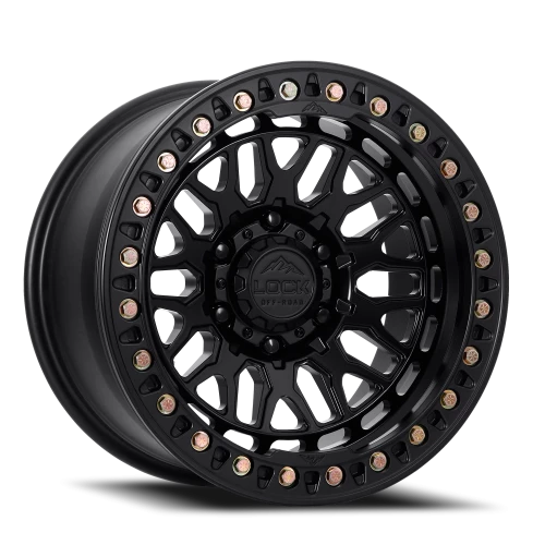 INVADER FORGED BEADLOCK | 17X9 | 6X139.7 | -38 | MATTE BLACK W MATTE BLACK FORGED | INVADER-7969MB38NF