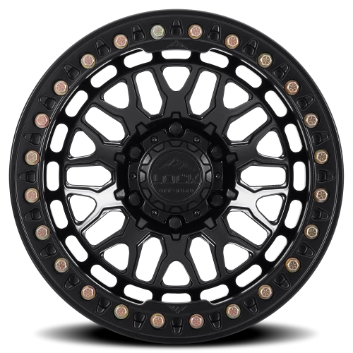 INVADER FORGED BEADLOCK | 17X9 | 6X135 | -38 | MATTE BLACK W MATTE BLACK FORGED | INVADER-7963MB38NF - Image 3