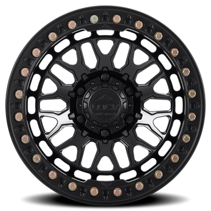 INVADER FORGED BEADLOCK | 17X9 | 8X165.1 | -38 | MATTE BLACK W MATTE BLACK FORGED | INVADER-7986MB38NF - Image 3