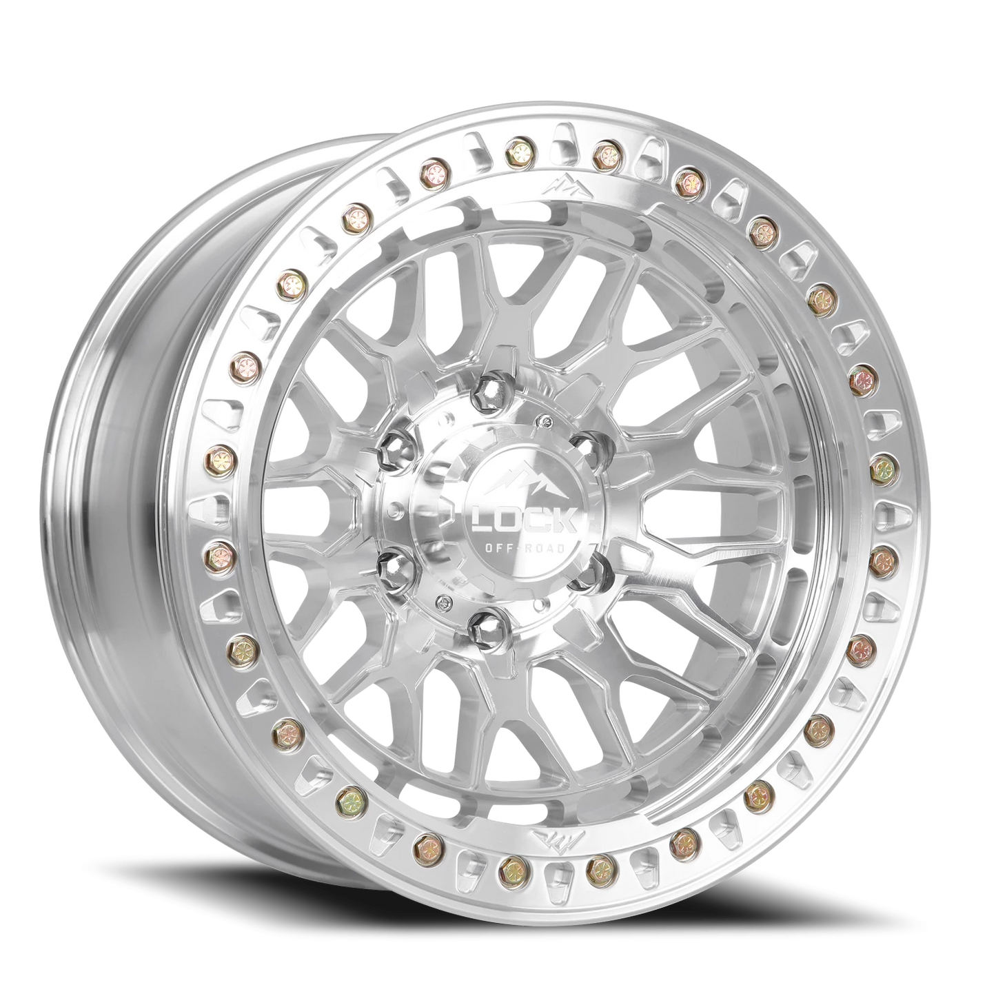 INVADER FORGED BEADLOCK | 17X9 | 6X139.7 | +0 | RAW MACHINE WITH MACHINE RING FORGED | INVADER-7969MCF