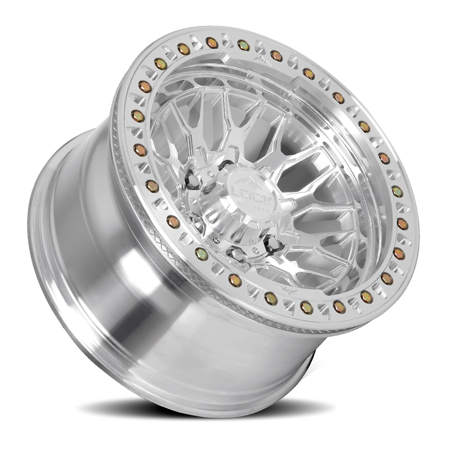 INVADER FORGED BEADLOCK | 17X9 | 6X135 | +0 | RAW MACHINE WITH MACHINE RING FORGED | INVADER-7963MCF - Image 2