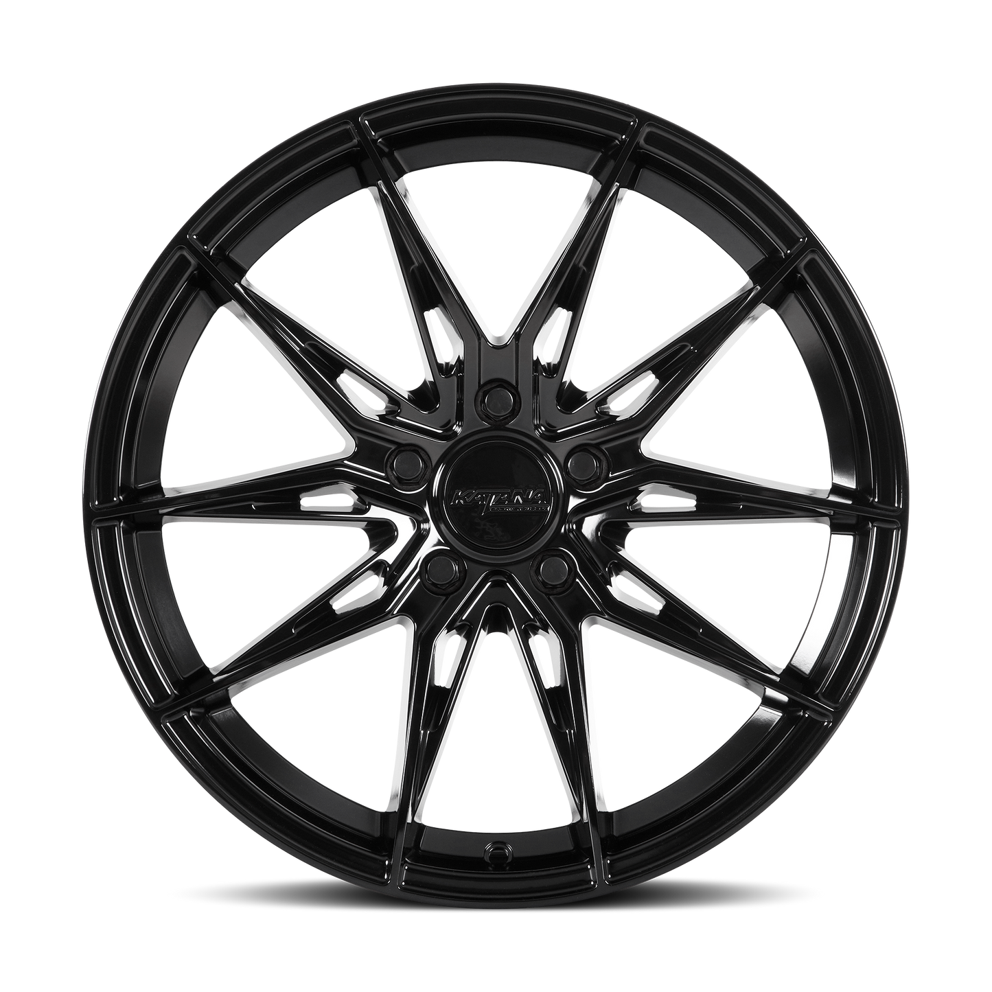 KATANA RACING KR10 Glossy Black | 20x8.5 | 5x105 | +40mm | KR10-208556GB