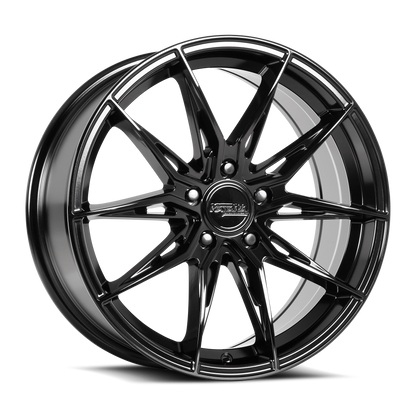 KATANA RACING KR10 Glossy Black | 18x8.0 | 5x120 | +40mm | KR10-188045GB